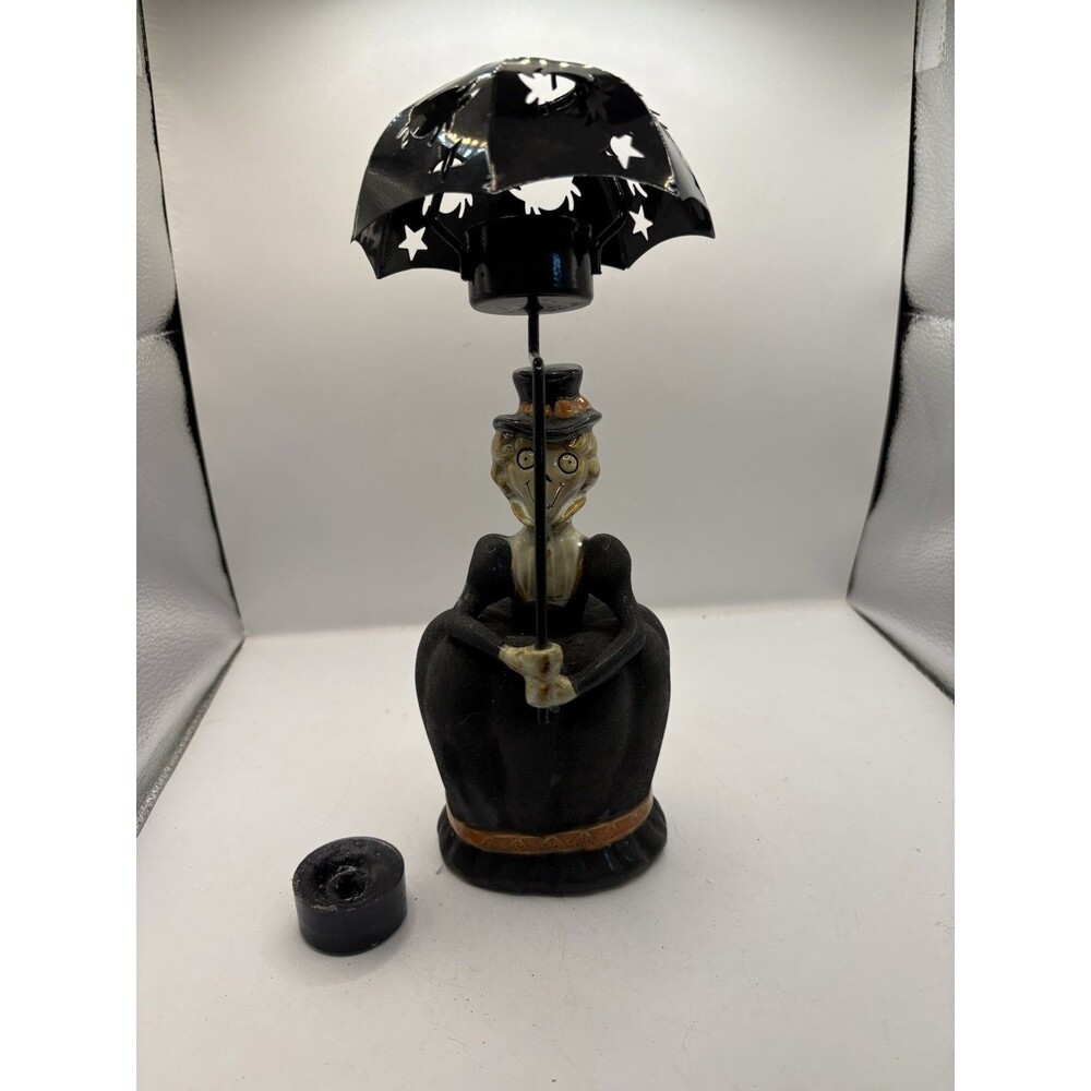 Yankee Candle Boney Bunch Skeleton Mom With Umbrella Open Box
